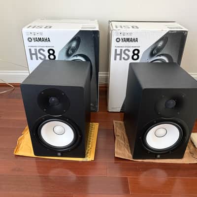 Yamaha HS8 Powered Studio Monitor (Pair) 2015 - Present - Black