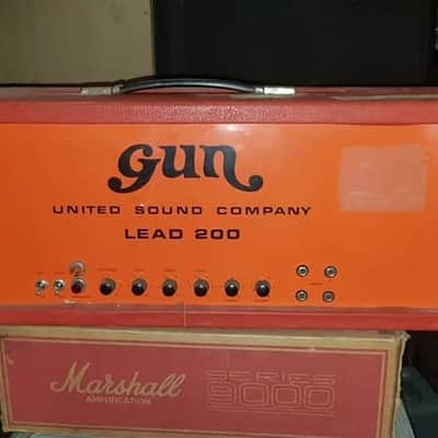 70's GUN LEAD 200 GUITAR AMP - CLASSIC STONER SOUND