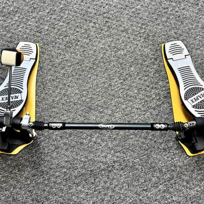 Mapex P980A Double Bass Drum Pedal – Yellow Footboard