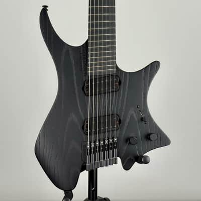 Strandberg Boden Singularity NX 7 Pitch Black 7-String Multiscale Headless Electric Guitar w/ Bag - Pitch Black