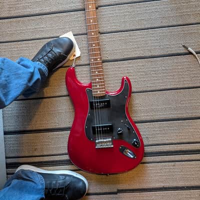 Fender Noventa p90 strat - Red