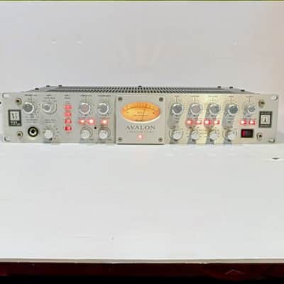 CLEAN Avalon VT-737sp Tube Channel Strip 2010s - Silver