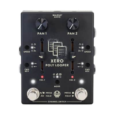 Walrus Audio - Xero Polylooper Pedal - Black