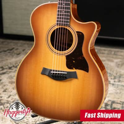 Taylor 314ce Studio Grand Auditorium Acoustic/Electric Guitar - Shaded Edge Burst with Gig Bag