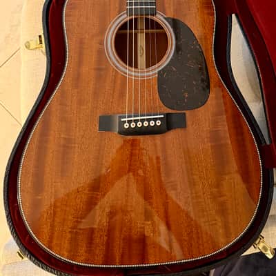 Martin Custom shop 14 Fret flamed mahogany 2022 - Gloss