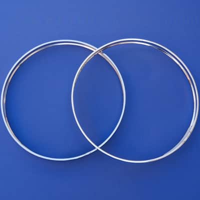 Sonor Phonic Signature Bass Drum Hoops 22" Ferro Manganian Rare Vintage No.3