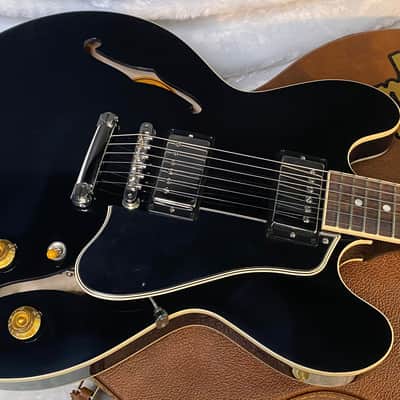 NEW ! Gibson ES-335 50s Semi-Hollowbody Electric Guitar - Ebony - Authorized Dealer - 8 lbs - G07034