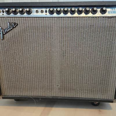 1977 Fender Twin Reverb 2-Channel 135-Watt 2x12" Guitar Combo (1977 - 1981 era) - Silverface
