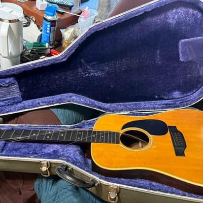 Martin dreadnought acoustic guitar 1972