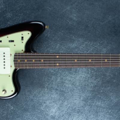Fender Custom Shop 62 Jazzmaster Journeyman Relic Bleached 3 Tone Sunburst R144132