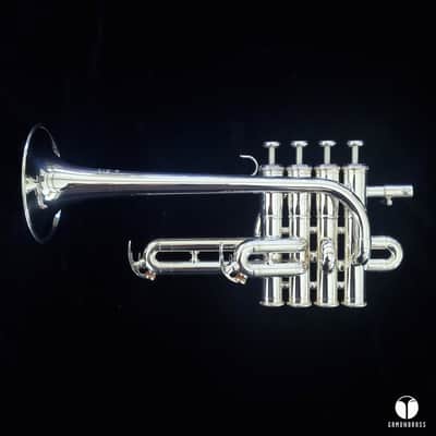 Yamaha YTR 9830 Custom Series Bb / A piccolo trumpet case mouthpiece gamonbrass