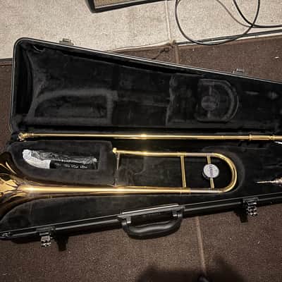 Yamaha YSL-445G Intermediate Trombone - Lacquered Brass