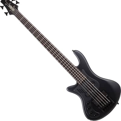 Schecter Stiletto Stealth-5 Lefty Pro Bass Satin Black