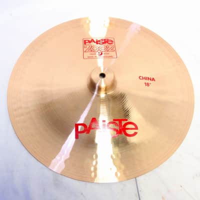 PAISTE 2002 18" CHINA Paiste China Cymbal (03/23)