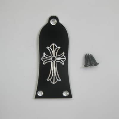 Handmade gothic cross aluminum truss rod cover epi-AB14 fit most Epiphone guitar