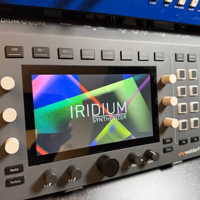 Waldorf Iridium Core Desktop Synthesizer 2024 - Present - Black