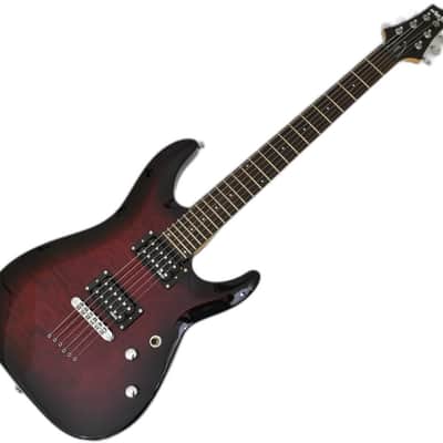 Schecter C-6 Plus Guitar See-Thru Cherry Burst B-Stock 0858