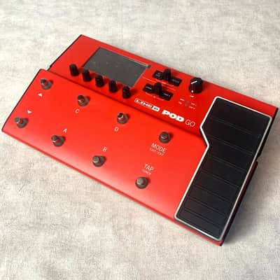 Used LINE 6 POD GO LIMITED RED Multi-Effects Red