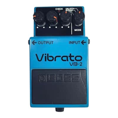 Boss VB-2 Vibrato MIJ Made in Japan Vintage Blue Modulation Pedal