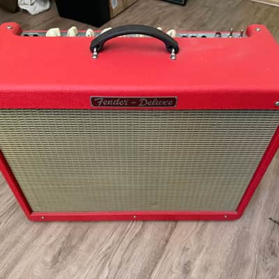 Fender Hot Rod Deluxe 3-Channel 40-Watt 1x12" Guitar Combo Limited Edition Texas Red w/ original box