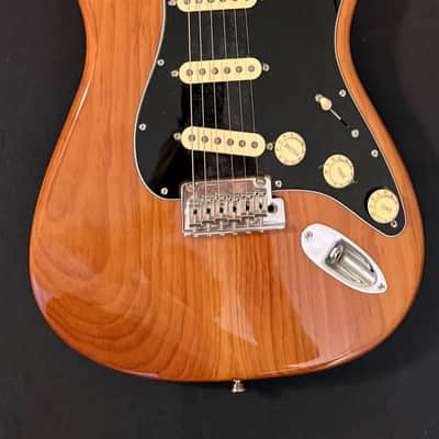 Fender American Professional II Stratocaster 2021 - Gloss Natural Roasted Pine
