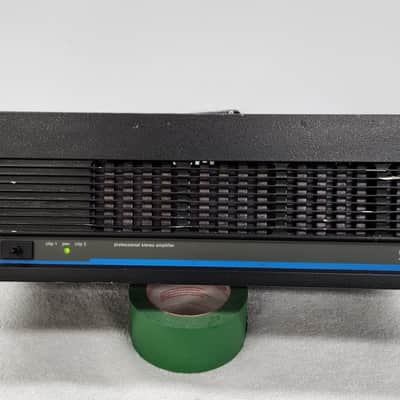 QSC Vintage Series One Model 1400, 200 watts 8 Ohms, made in USA