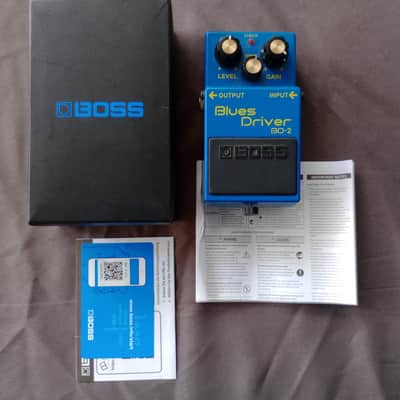 Boss BD-2 Blues Driver (Silver Label) Blue W/Original Box & Paperwork *** FREE SHIPPING ***