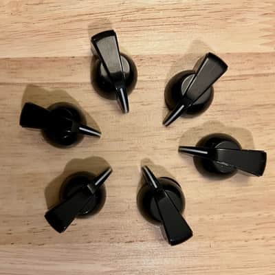 6x reproduction Vox Ac30 Chickenhead amplifier control knobs