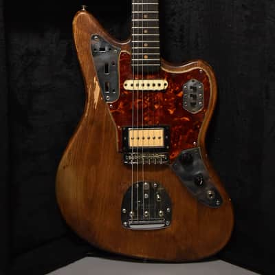 1963 Fender Jaguar Pre-CBS Modified Refin Natural w/HSC