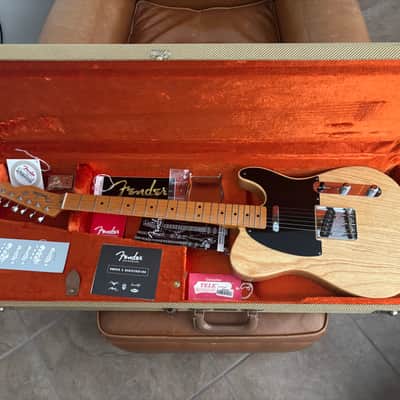 2000 Fender USA Telecaster ‘52 Reissue - Natural - Excellent Condition - Upgraded Saddles