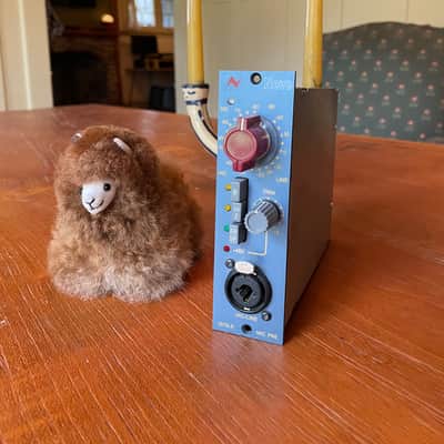 AMS Neve 1073LB 500 Series Mic Preamp Module 2010s - Blue
