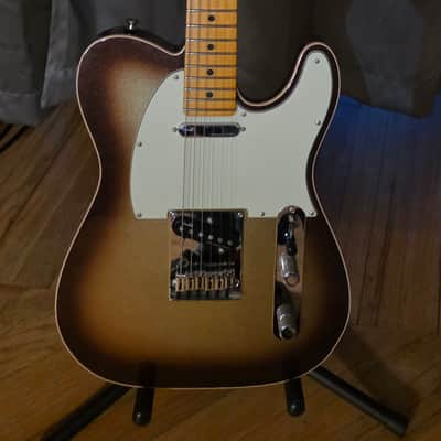Fender Fender American Ultra Telecaster Mocha Burst with Maple Neck and Hardshell Case 2024 - Mocha Burst