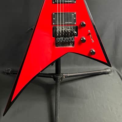 Jackson RRX24 Rhoads Electric Guitar Gloss Red w/ Black Bevels w/ Hardshell Case
