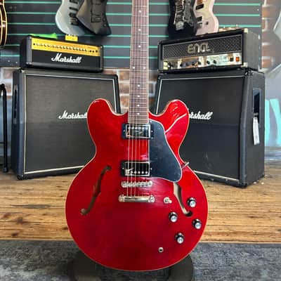 Epiphone Inspired by Gibson ES-335 Cherry 2023 Semi-Hollow Electric Guitar