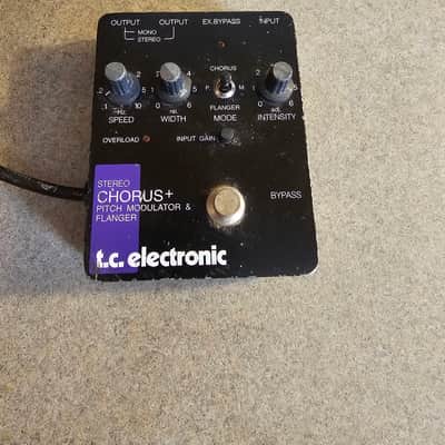 TC Electronic Stereo Chorus + Pitch Modulator & Flanger 1991 - 2016 - Black