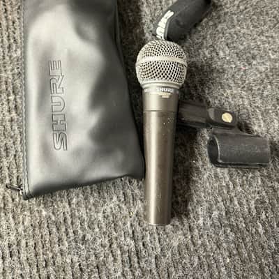 Shure SM58 Handheld Cardioid Dynamic Microphone 1984 - Present - Black