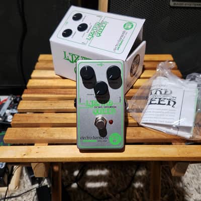 LNIB Electro-Harmonix / JHS Nano Lizard Queen Octave Fuzz 2023 - Present - Silver / Green