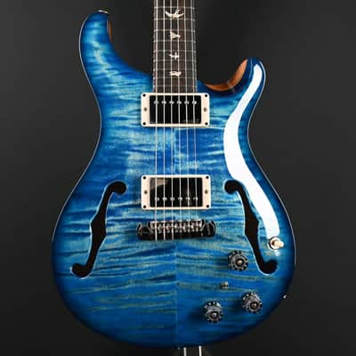 PRS Hollowbody II Piezo Faded Blue Jean w/ Blue Burst #162