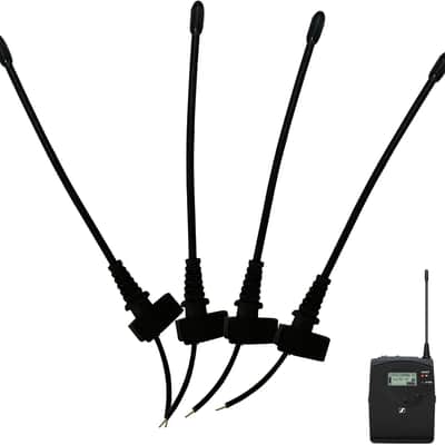 4PK) Antenna for Sennheiser EW100G2/100G3 Wireless Microphone/IEM Bodypack Transmitter Receiver, Antenna Frequency Covered 460-999 MHz, Replace for Sennheiser EW100G2/100G3 Antenna