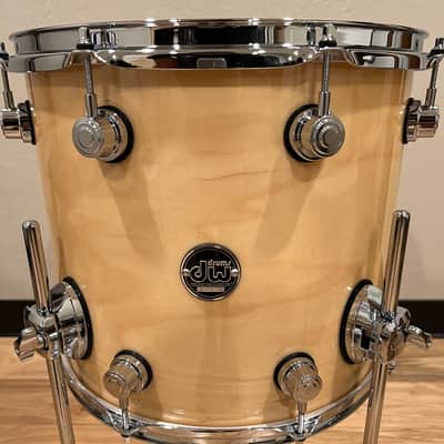 DW Performance Series 12x14 Floor Tom in Natural Gloss Lacquer