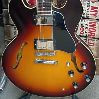 2019 Gibson ES-335 Satin – Sunset Burst – OHSC & Case Candy