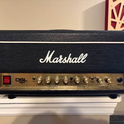 Marshall DSL15H 2-Channel 15-Watt Guitar Amp Head 2012 - 2017 - Black