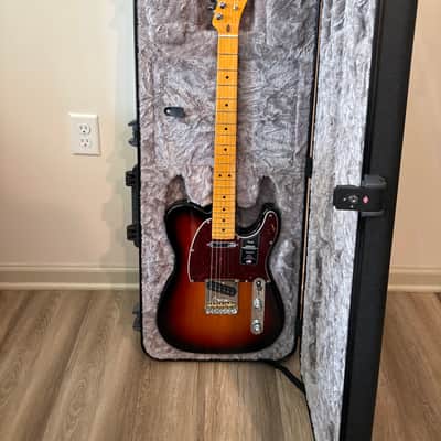 Fender American Professional II Telecaster SB New From Guitar Center Never Played In Pristine Condition Includes Fender AMPRO II Tele Case