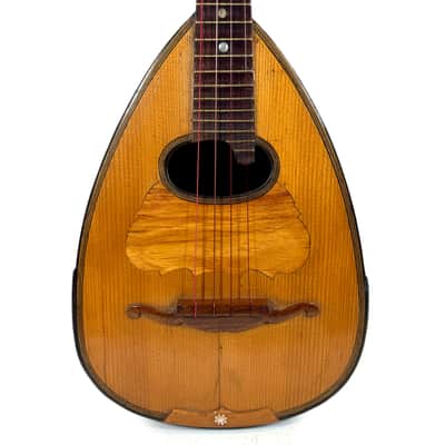 Brescia Mandolin “Estudiantina G. Colombo” Label 1890s / 1900s