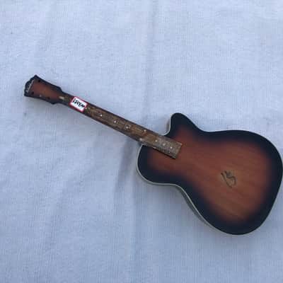 Tobacco Burst Dobro Resonator Guitar, Maple Neck, Rosewood Fingerboard