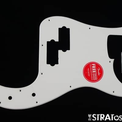 Fender Squier Sonic Precision P Bass PICKGUARD, Bass Guitar Parts White