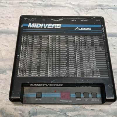 Alesis Midiverb I Desktop Reverb Unit Rack Unit