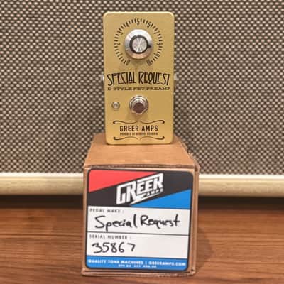 Greer Special Request Overdrive Gold