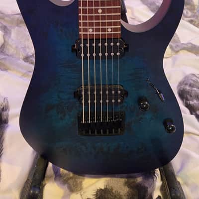 Ibanez RG7421PB-SBF Standard with Jatoba Fretboard 2018 - Present - Sapphire Blue Flat
