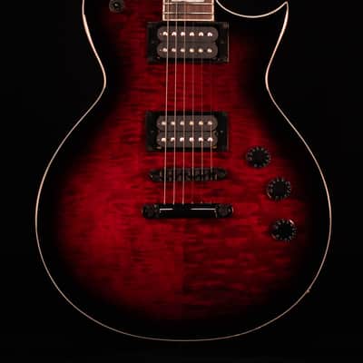 ESP LTD EC-256QM, See Thru Black Cherry Sunburst